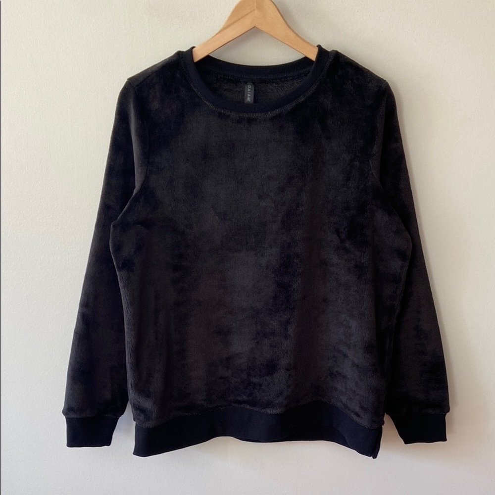 Gaiam Plush Pullover Black Size Medium